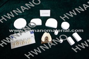 blocos cerâmicos dentais biológicos da nano-zircônia