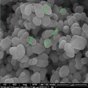 nanopartículas de dióxido de titânio hidrofílico rutilo tio2