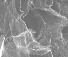 nanopartículas de grafeno de camada única usadas como células solares
