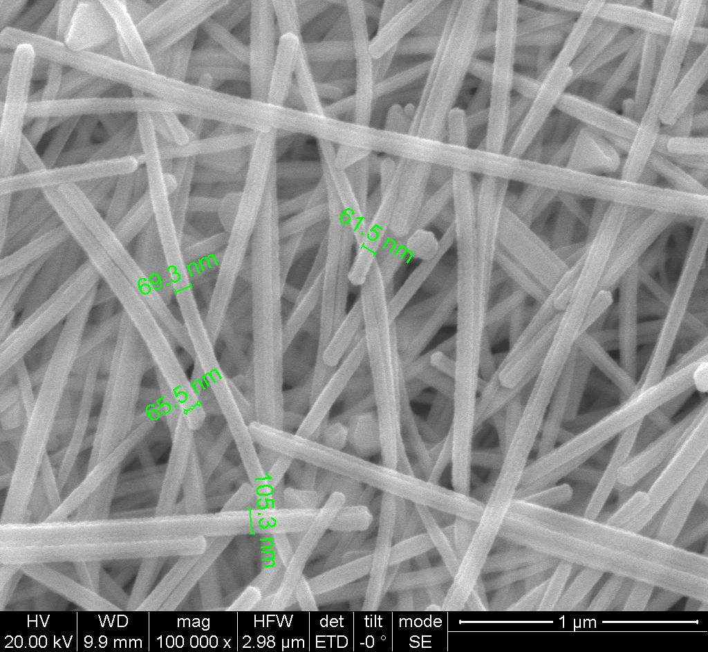 Sobre os nanofios de prata e sua aplicação
